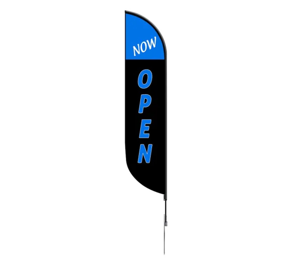 Feather Banners and Pole